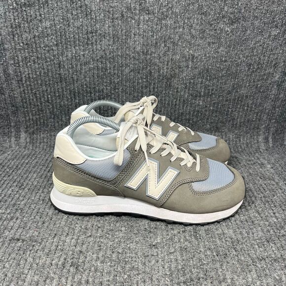 New Balance 574 Castlerock Steel Grey Athletic Shoes Mens 7 Womens 8.5 ML574SRP - Picture 1 of 8